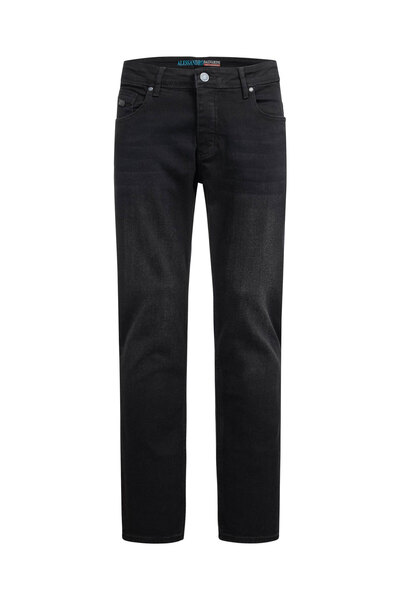Alessandro Salvarini A.Salvarini Designer Herren Jeans Hose Basic Jeanshose