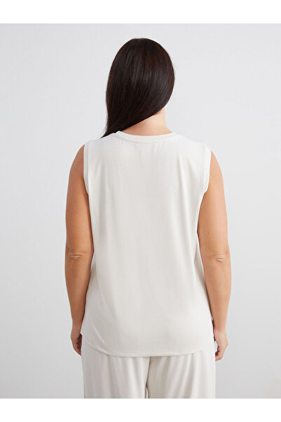 LC Waikiki Peak New Season Crew Neck Modal Blend Women's Tank Top