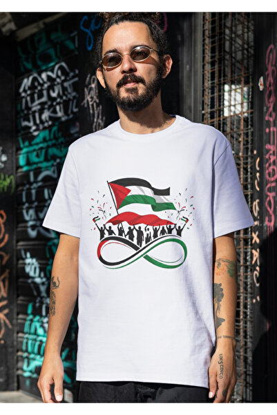ALPŞAN TİCARET Palestine Flag Unisex T-Shirt – Support and Awareness Child Adult