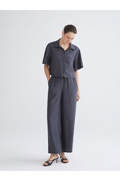 LC Waikiki Ozmarka New Season Elastic Waist Modal Blend Women's Trousers