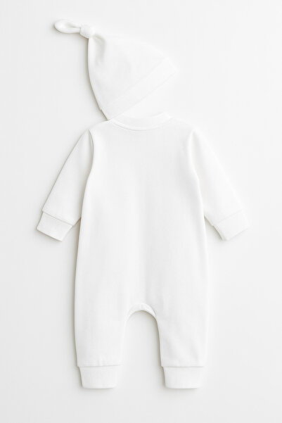 Oz Baby Seasonal 100% Cotton Beret Baby Romper Set - New Season Unisex