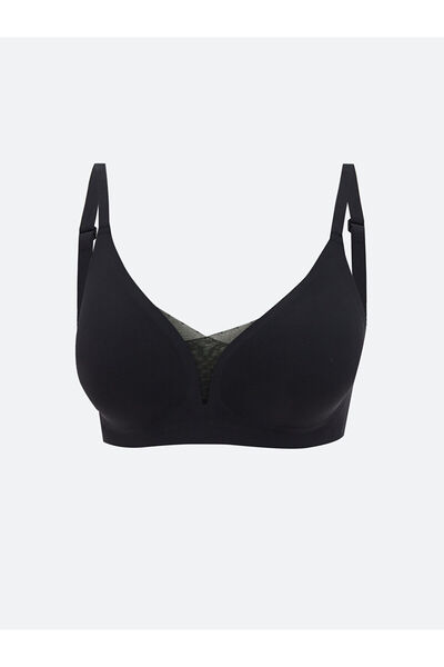 LC Waikiki LCW DREAM Sutien negru fără sârmă și fără căptușeală