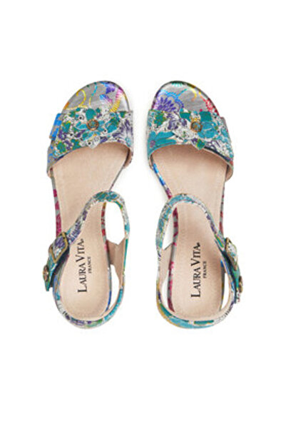 LAURA VITA Γυναικεία Σανδάλια πολύχρωμα LAURA VITA-FRAMBOISEO 16 INDIGO