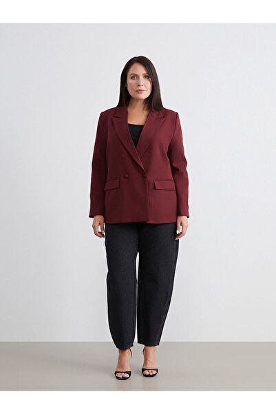 LC Waikiki Büyük Beden Kadın Blazer Ceket