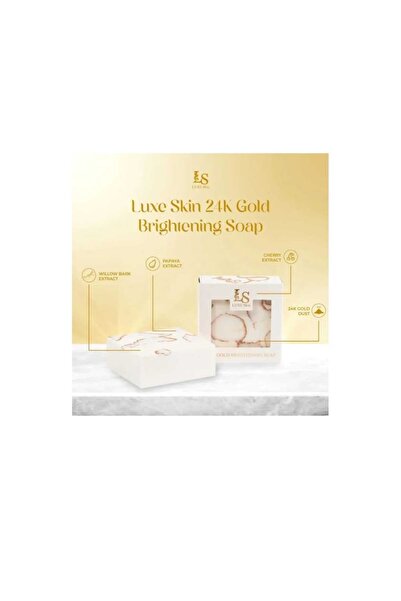LUXE Skin 24k Gold Brightening Soap