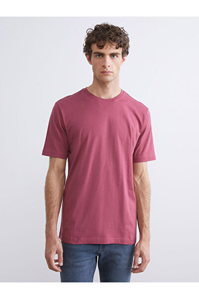 LC Waikiki New Season Crew Neck Combed Cotton Men's T-Shirt