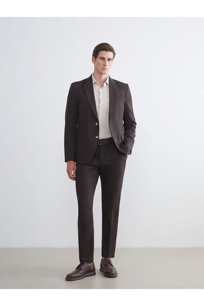 LC Waikiki Nevavm Slim Fit Gabardine Men's Trousers with a Difference