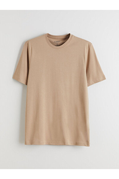 LC Waikiki New Season Crew Neck Combed Cotton Men's T-Shirt