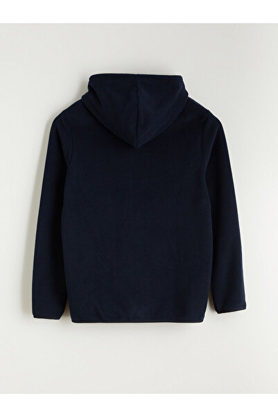 LC Waikiki Vizyon Yeni Sezon Kapüşonlu Uzun Kollu Polar Erkek Fermuarlı Sweatshirt