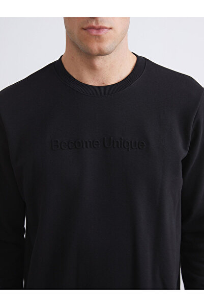 LC Waikiki Crew neck printed men's sweatshirt