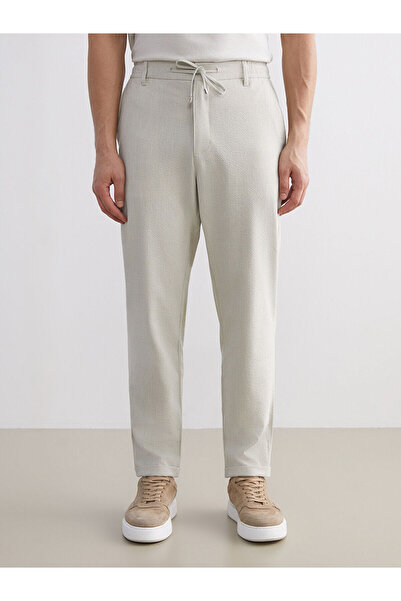 LC Waikiki Beige Slim Fit Men's Trousers