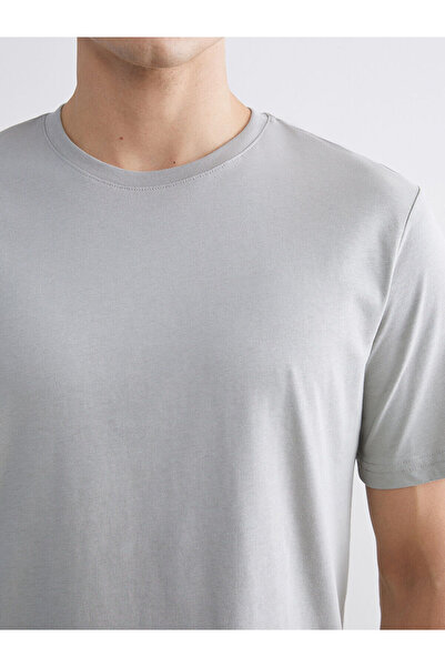 LC Waikiki New Season Crew Neck Combed Cotton Men's T-Shirt