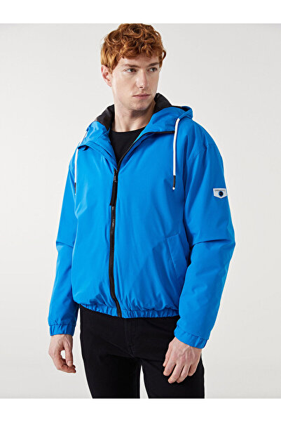 LC Waikiki Peak Новий сезон Зручний крій Чоловічий середньої товщини пальто з капюшоном