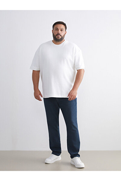 LC Waikiki Vizyon New Season Large Size Short Sleeve Men's T-Shirt