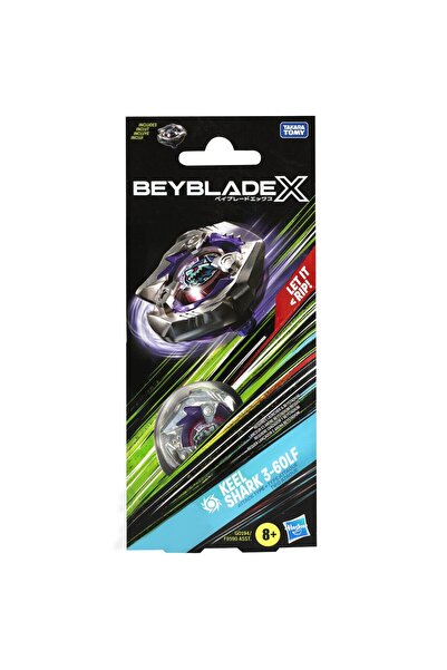 Hasbro BEYBLADE X LET IT RIP SPIRALA KEEL SHARK 3-60LF