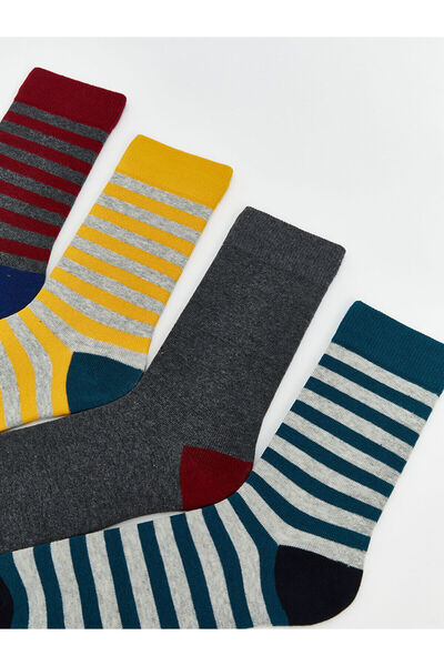 LC Waikiki Striped Men's Socks 7 Pack