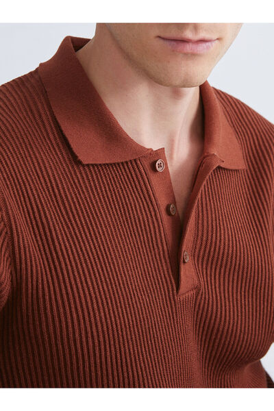 LC Waikiki New Season Polo Neck Men's Knitwear Sweater