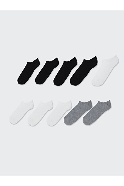 LC Waikiki New Season Men's Sneaker Socks 10 Pack