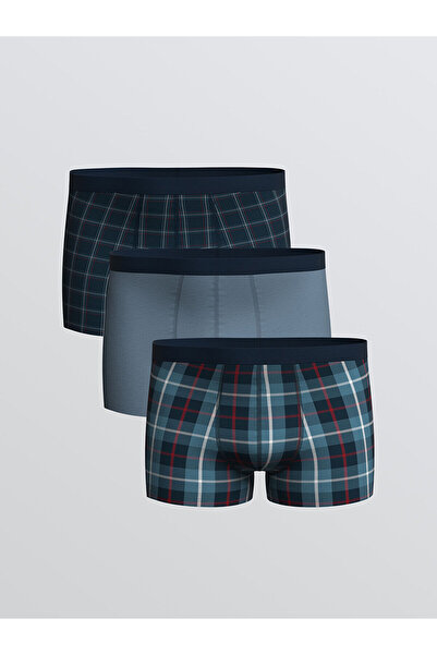 LC Waikiki Standart Kalıp Pamuklu Esnek Erkek Boxer 3'lü