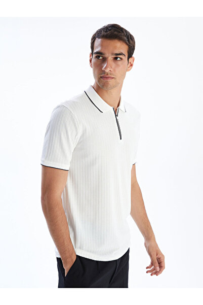 LC Waikiki Ανδρικό κοντομάνικο μπλουζάκι με λαιμόκοψη LCW Vision