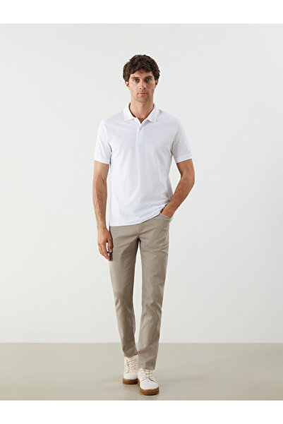 LC Waikiki بنطلون تشينو للرجال بقصة ضيقة