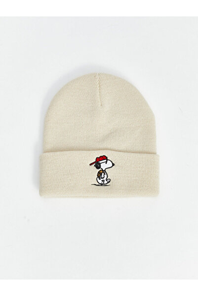 LC Waikiki Peak New Season Snoopy Embroidered Men's Beanie