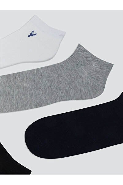 LC Waikiki LCW ACCESSORIES Κεντημένα ανδρικά μποτάκια Κάλτσες 5 τεμαχίων (W5)