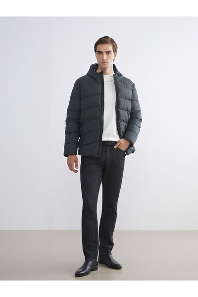 LC Waikiki New Season Standard Fit Hooded Men's Puffer Jacket