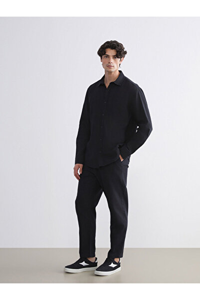 LC Waikiki Vizyon New Season Comfortable Fit Linen Look Men's Trousers