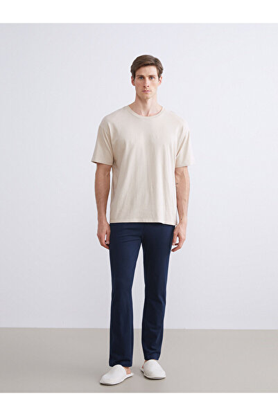 LC Waikiki Ανδρικό παντελόνι πιτζάμα Navy Blue Standard Fit