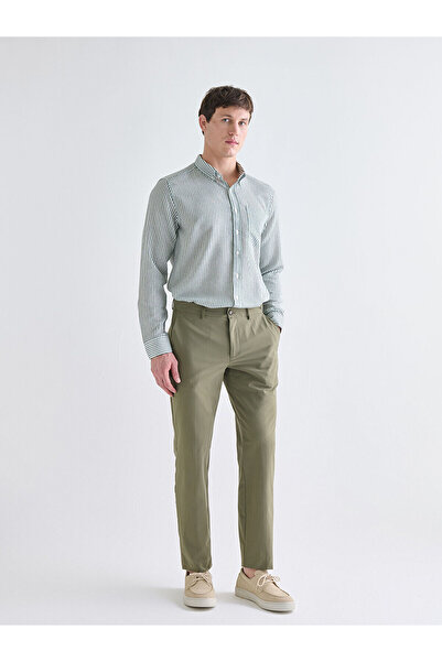 LC Waikiki Green Standard Fit Men's Trousers