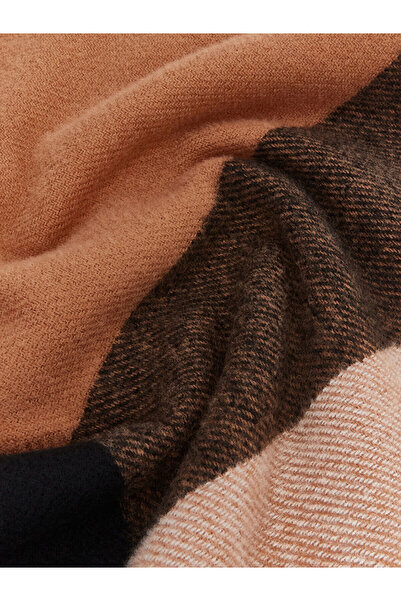 LC Waikiki Ανδρικό κασκόλ με καρό σχέδιο Vizyon New Season με φούντες