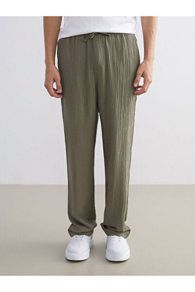 LC Waikiki Vizyon New Season Comfortable Fit Textured Men's Trousers
