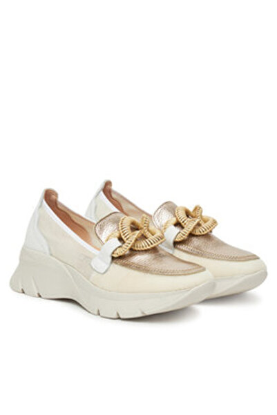 Hispanitas Γυναικεία μισά παπούτσια λευκά HISPANITAS-HV254050 C001 MESH-V25 Λ...