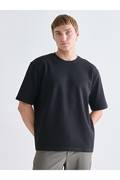 LC Waikiki Ανδρικό μπλουζάκι με λαιμόκοψη Özmarka New Season