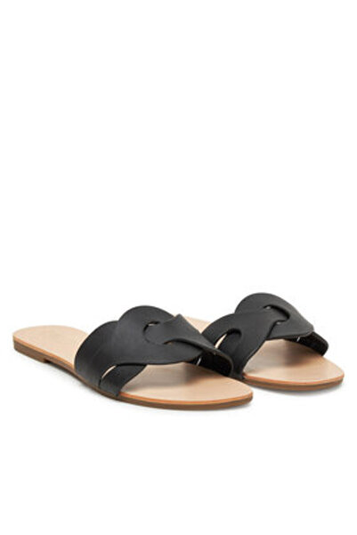 ONLY Shoes Γυναικείες σαγιονάρες μαύρες ΜΟΝΟ-15340952 ΜΑΥΡΕΣ