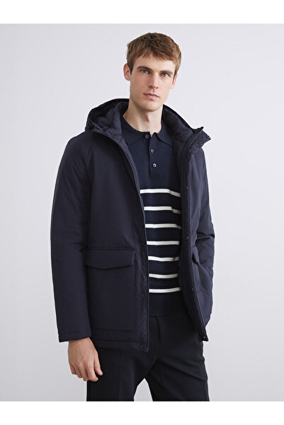 LC Waikiki New Season Standard Fit Hooded Men's Coat