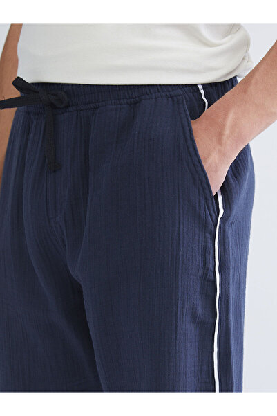 LC Waikiki Xsidelacivert Rahat Kalıp Keten Görünümlü Erkek Şort