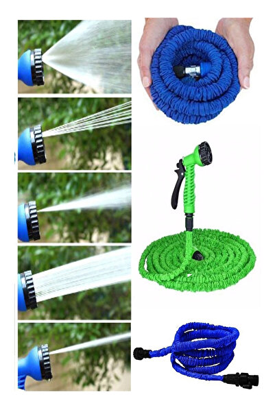 Epilons Εύκαμπτος σωλήνας πλύσης οχημάτων κήπου και αυτοκινήτων 22,5 μέτρων μ...