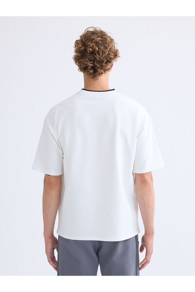 LC Waikiki Ανδρικό φούτερ με κοντό μανίκι με λαιμόκοψη