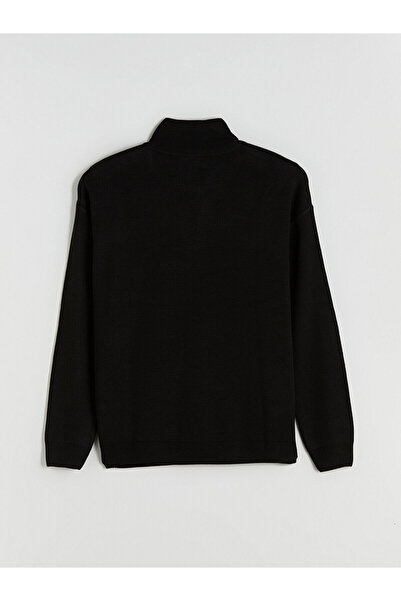 LC Waikiki New Season Mock Neck Long Sleeve Men's Knitwear Sweater