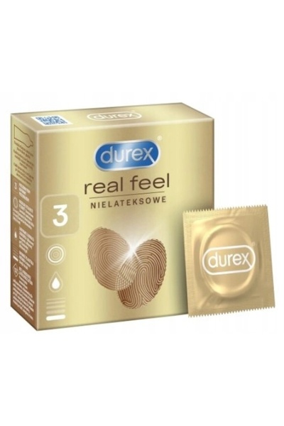 Other Durex Real Feel Smooth Latex-Free Condoms 3 Pack