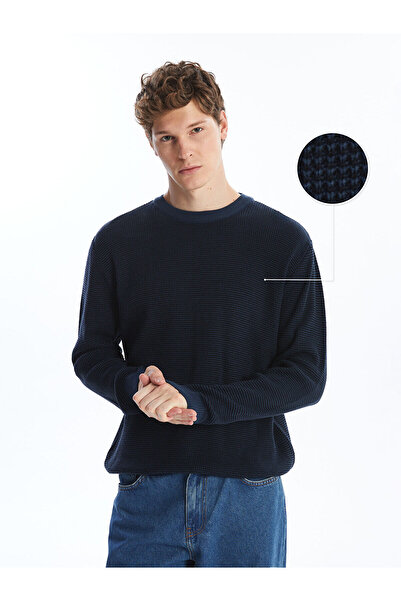 LC Waikiki Pulover de tricotaj pentru bărbați - mânecă lungă, decolteu