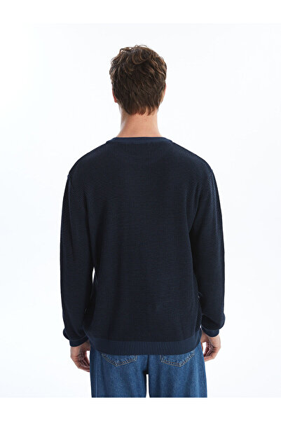 LC Waikiki Pulover de tricotaj pentru bărbați - mânecă lungă, decolteu