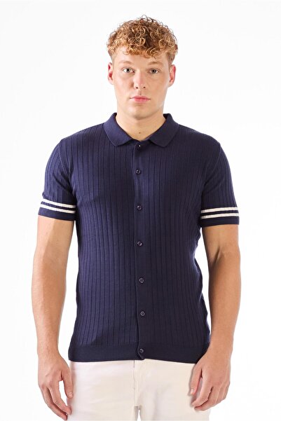 Dufy FİTİLLİ POLO TRİKO TSHİRT