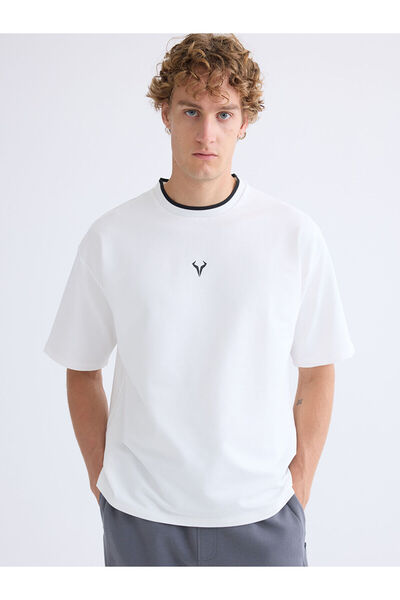 LC Waikiki Ανδρικό φούτερ με κοντό μανίκι με λαιμόκοψη