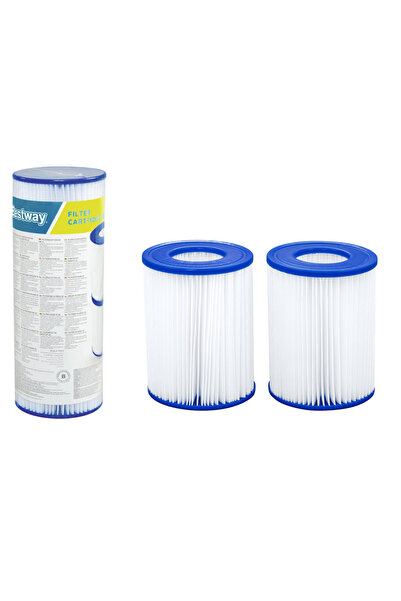 LEAN Pool Pump Filter Type II Bestway, 2 pieces, 17006