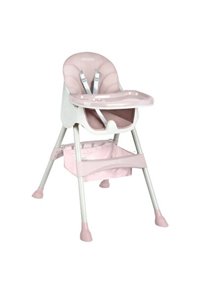 Ricokids Scaun de masa bebe, 3in1, centura de siguranta in 5 puncte, picioare antiderapante, tava detasabi...