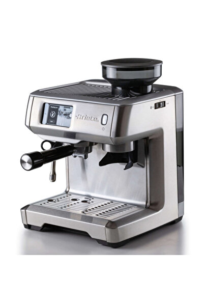 ARIETE Espresso machine ESPRESSO METAL PRO 1312/10, 1600W, 15bar, 2 , Touch,Grinder, S steel, Inox