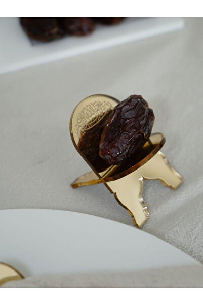 mars tasarım HURMALIK 6 ADET HURMA SUNUM TABAĞI RAMAZAN SÜSÜ